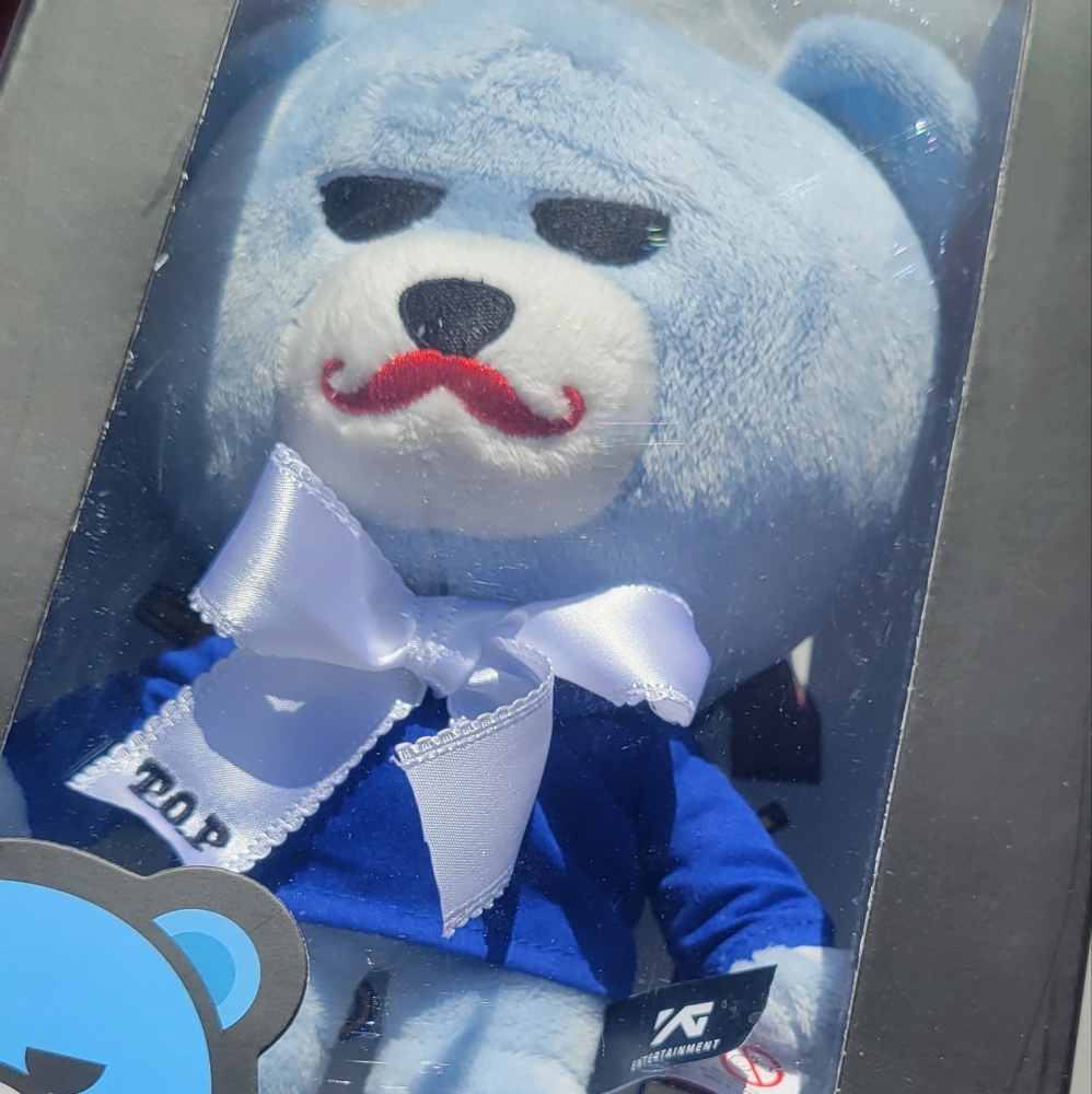 KRUNK YG BEAR x BIGBANG T.O.P PLUSH TOY - Picture 2 of 4